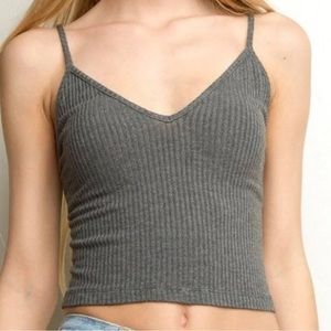 Brandy Melville Grey Brandy Meville Tank Top